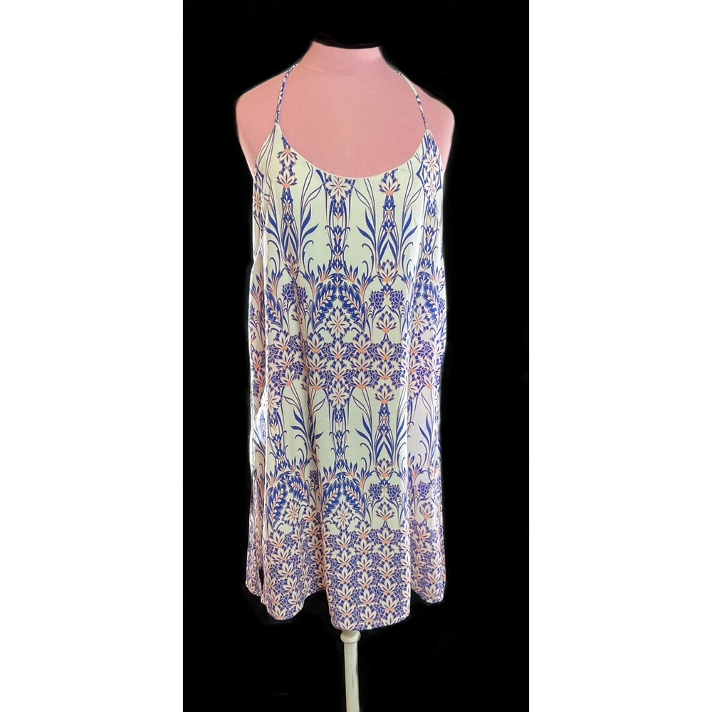 My Story Spaghetti Strap Beautiful Floral Print Sun dress size‎ Large